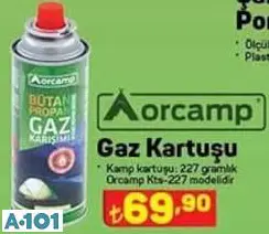 ORCAMP GAZ KARTUŞU ORCAMP GAZ KARTUŞU